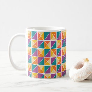 Quadrate in Dreiecke Kaffeetasse