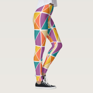 Quadrate in Dreiecke Leggings