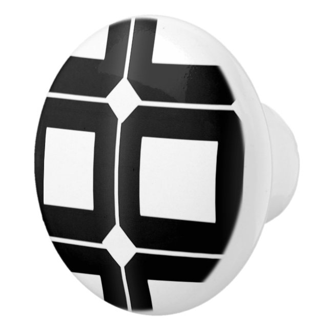 Quadrate Keramikknauf (Rechts)