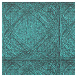 Quadrate mit 4 Zoll Tiefe Aquamarine Baumwollgeweb Stoff