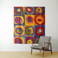 Quadrate mit konzentrischen Kreisen 2 | Kandinsky 