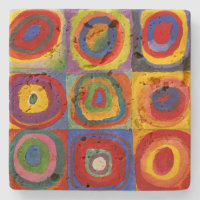 Quadrate mit konzentrischen Kreisen | Kandinsky |