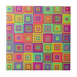 Quadrate-Muster Fliese