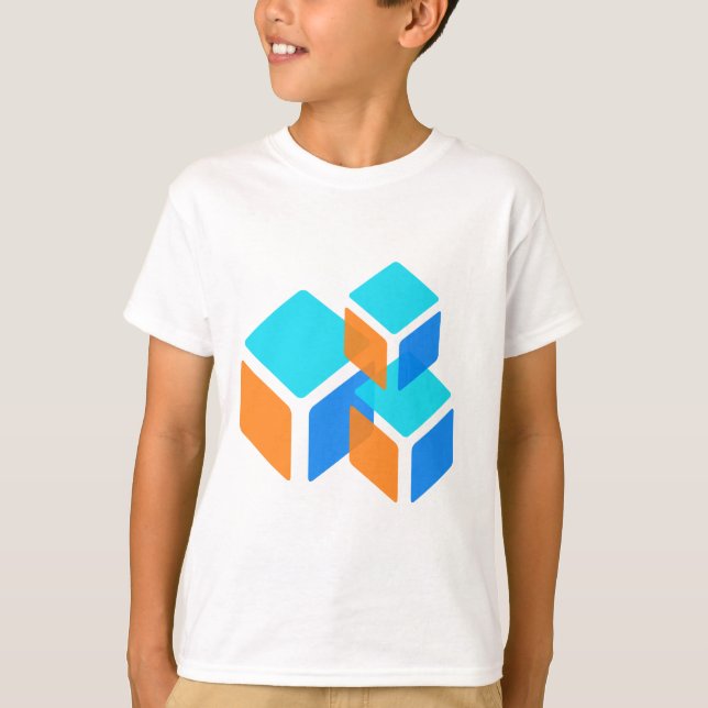 Quadrate T-Shirt (Vorderseite)