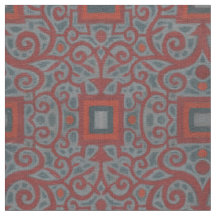 Quadrate und Spitzen, arabesque Muster, graue Terr