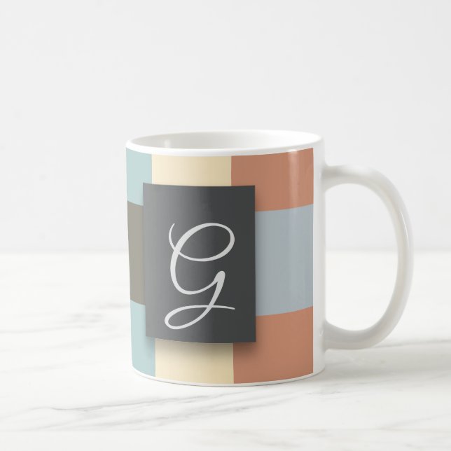 Quadratfarben Kaffeetasse (Rechts)