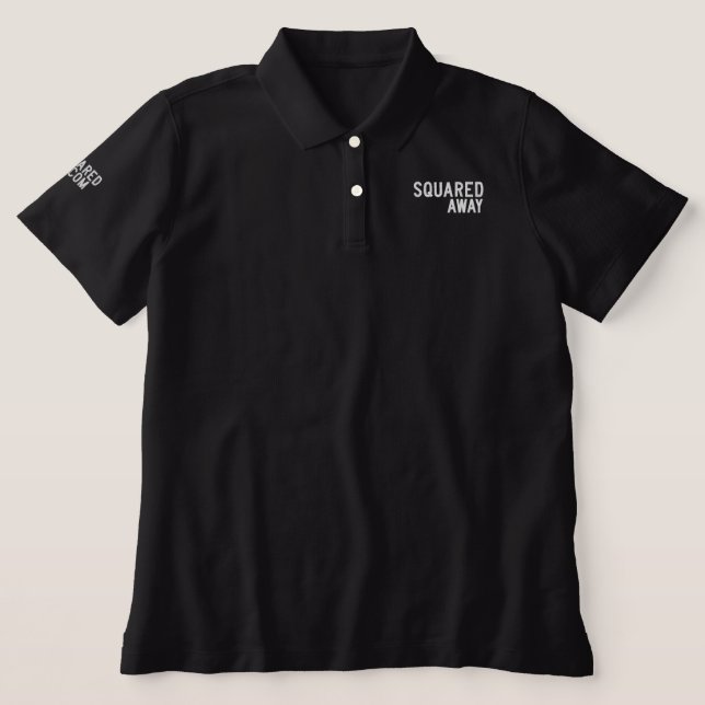 Quadratisch angelegtes Polo (Design Vorderseite)