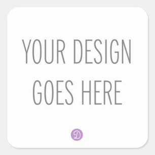 Quadratische Aufkleber drucken (1,5" oder 3")