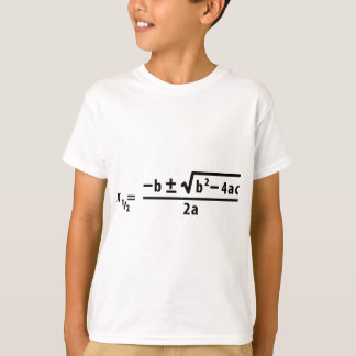 quadratische Formel T-Shirt