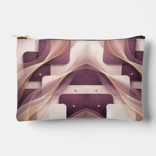 Quadratische Formen AI-Kunst Zubehörtasche