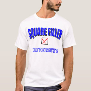 Quadratische Füller U-Luft Kraft T-Shirt