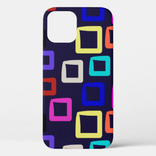 Quadratische geometrische Malerei, nahtlos designg Case-Mate iPhone Hülle