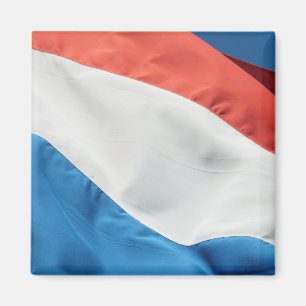 Quadratische Holland-Flaggen-Kühlschrankmagnete Magnet
