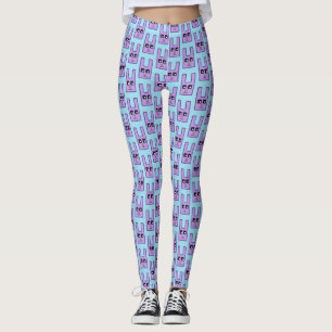 Quadratische Osterhasen-Leggings Leggings
