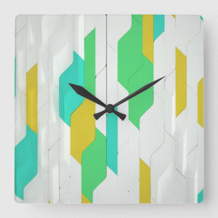  QUADRATISCHE WANDUHR