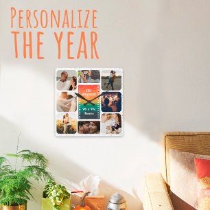  QUADRATISCHE WANDUHR