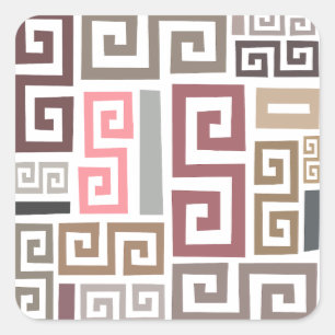QUADRATISCHER AUFKLEBER