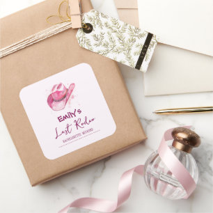  QUADRATISCHER AUFKLEBER