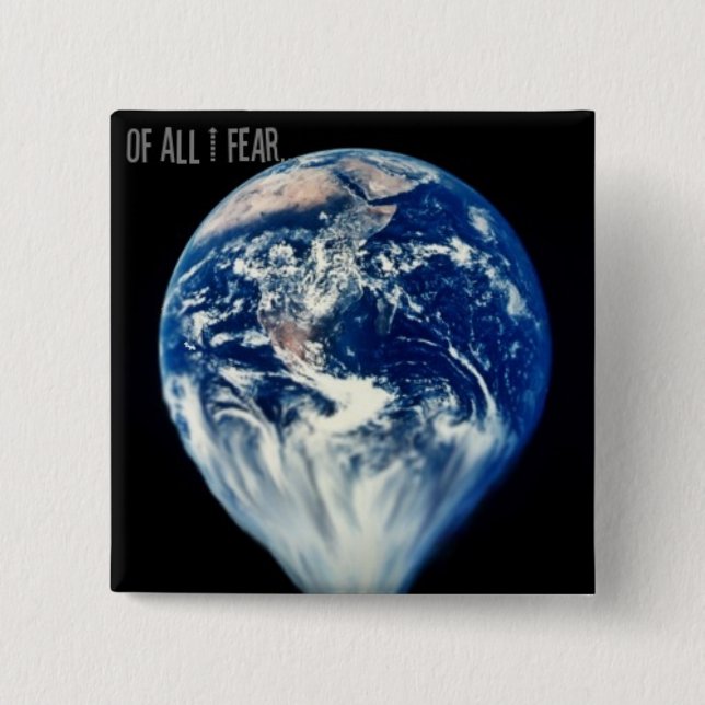 Quadratischer Knopf Button (Vorderseite)