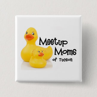 Quadratischer Logo-Knopf Button