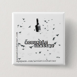 Quadratisches akustisches Geschnatter Button