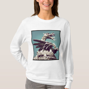 Quadratisches Foto - Drache T-Shirt