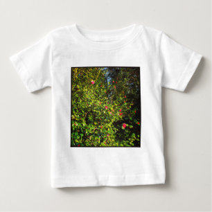 Quadratisches Foto - Magnolienbusch 02 Baby T-shirt
