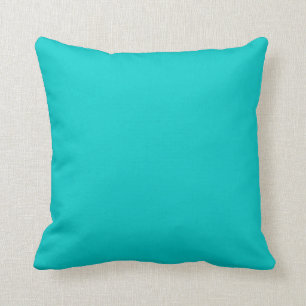 Quadratisches Kissen Teal Kissen Block Farben