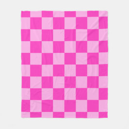 Quadratisches Nahtloses Muster-Wurf mit rosa Tönen Fleecedecke