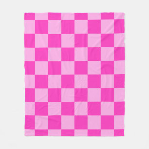 Quadratisches Nahtloses Muster-Wurf mit rosa Tönen Fleecedecke