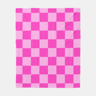 Quadratisches Nahtloses Muster-Wurf mit rosa Tönen Fleecedecke