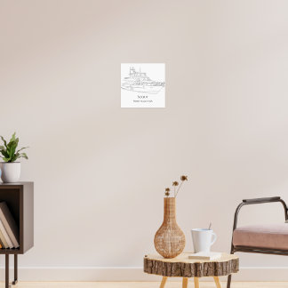 Quadratisches Poster