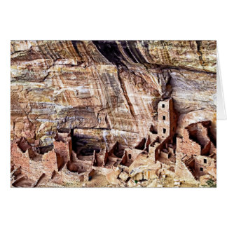 Quadratisches Turm-Haus ruiniert MESA Verde