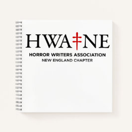 Quadratisches weißes HWA-NE-Notizbuch für Ereignis Notizbuch