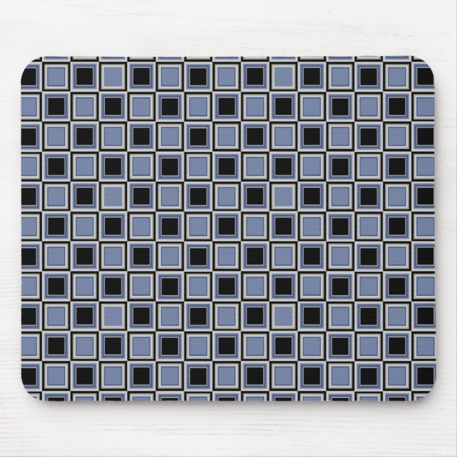 Quadratmuster Mousepad (Vorne)