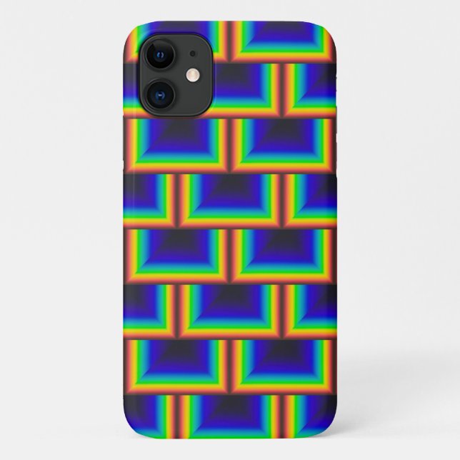 Quadratskala des Solarspektrums Case-Mate iPhone Hülle (Rückseite)