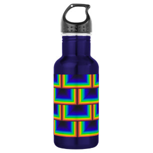 Quadratskala des Solarspektrums Edelstahlflasche