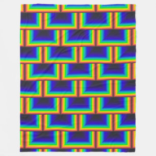 Quadratskala des Solarspektrums Fleecedecke