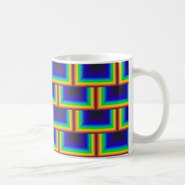 Quadratskala des Solarspektrums Kaffeetasse (Rechts)
