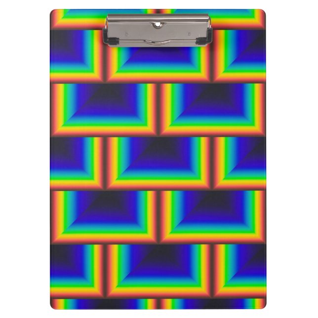 Quadratskala des Solarspektrums Klemmbrett (Vorderseite)