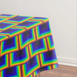 Quadratskala des Solarspektrums Tischdecke