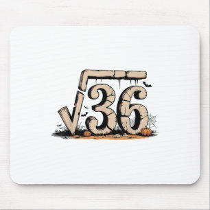 Quadratwurzel 67 Meme 6 7 Gen Alpha Halloween Six Mousepad