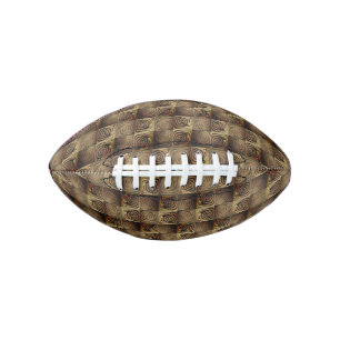 Quadratzenbefreiung mit braunen Gradientenzirkeln Football