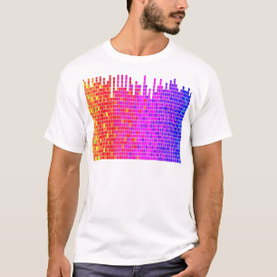 Quadratzoll abstrakt T-Shirt