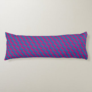 Quadrilaterale, rosa, Lila und blau geometrisch Seitenschläferkissen