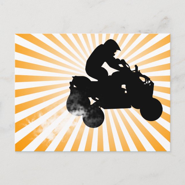 Quads. Postkarte (Vorderseite)