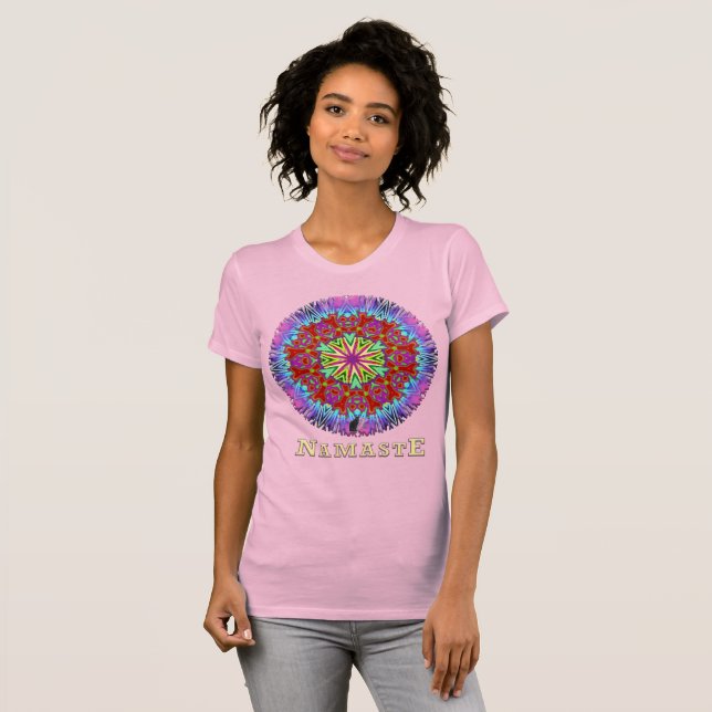 Quaff Namaste Kaleidoscope T-Shirt (Vorne ganz)
