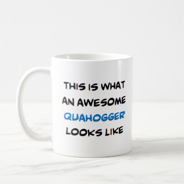 Quäger, phantastisch kaffeetasse (Links)
