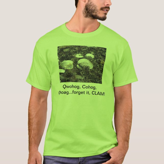 Quahog-Muschel-Shirt T-Shirt (Vorderseite)