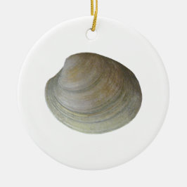 Quahog-Muschel (unberechtigt) Keramikornament